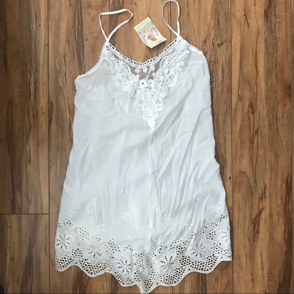 In Bloom by Jonquil eyelet cotton chemise - Picture 5 of 8